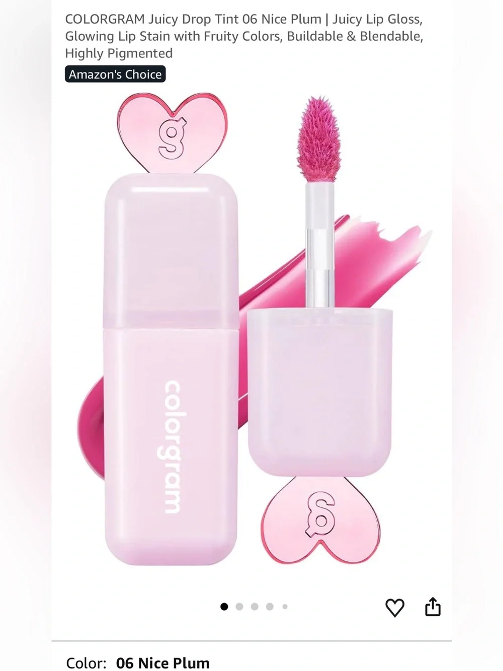 Kara Beauty Shimmer Gloss & Colorgram Juicy Drop Tint NIB (U pick 1) Mix them 💋